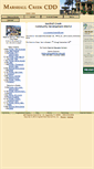 Mobile Screenshot of marshallcreekcdd.com